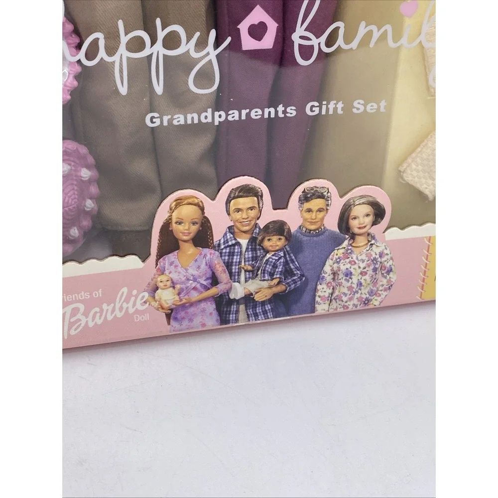 *RARE* Sealed Barbie Doll Happy Family Grandmas Kitchen‎ Gift Set 2003 B9885 NIB